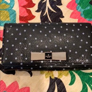 Polka dot Kate Spade wallet